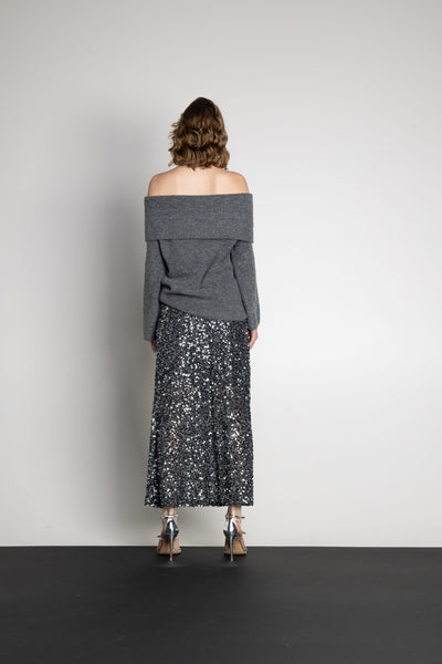 Celestial Skirt Grey