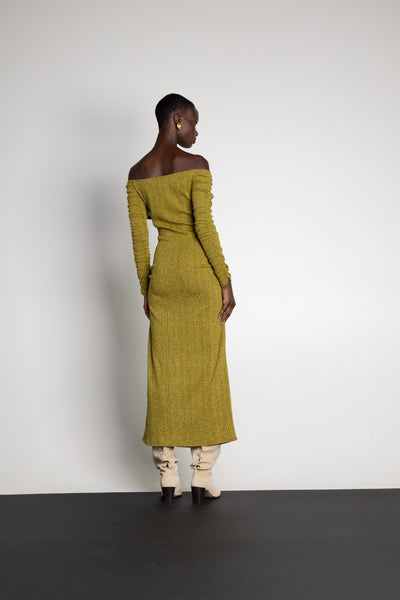 Harmony Olive Dress