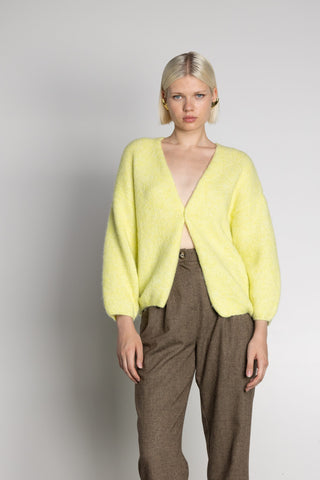 Solas Cardigan Yellow