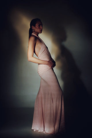VANESSA Powder Maxi dress