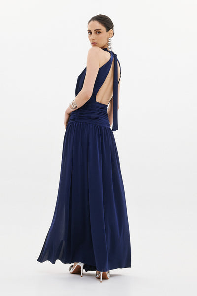 IVANA DRESS | NAVY BLUE