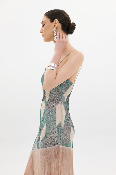 INGRID DRESS Green