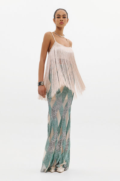 ARIELLA SEQUIN SKIRT