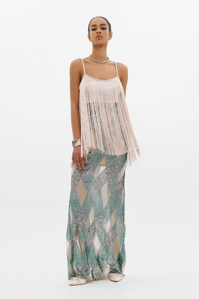 ARIELLA SEQUIN SKIRT