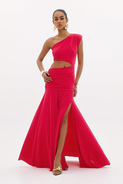 ROMINA DRESS | MAGENTA
