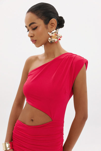 ROMINA DRESS | MAGENTA