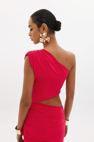 ROMINA DRESS | MAGENTA