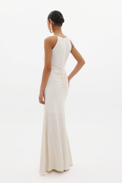 NAOMI DRESS | CHAMPAGNE GOLD
