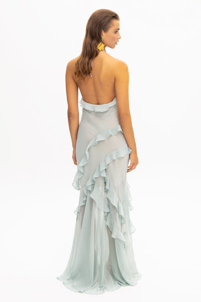 Moonlit Ciel backless dress