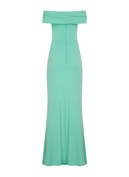 APOLLONIA Mint Maxi Dress