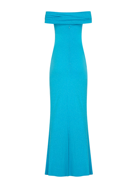 APOLLONIA Intense Blue Maxi Dress