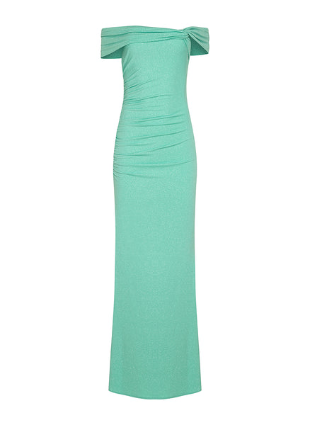 APOLLONIA Mint Maxi Dress