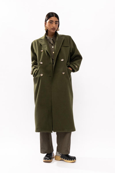 Brooklyn Green Coat