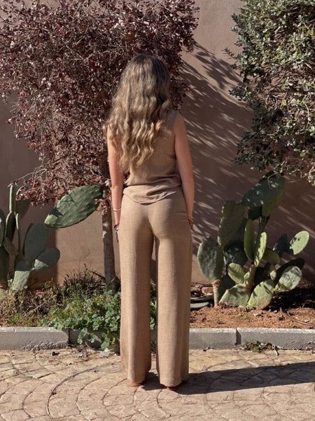 Mocca Linen Pants