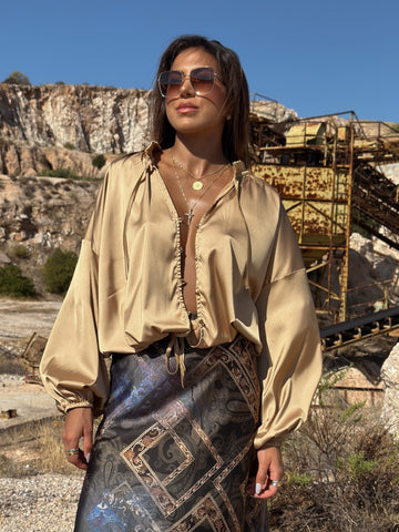 Satin Blouse