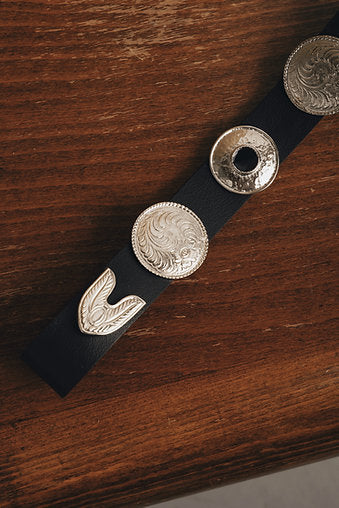 "More than a woman" leather belt