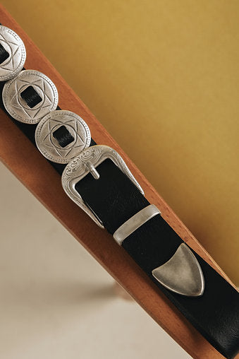 "Night fever" leather belt