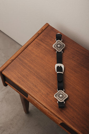 "Severina" leather belt
