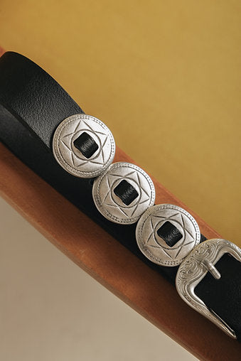 "Night fever" leather belt