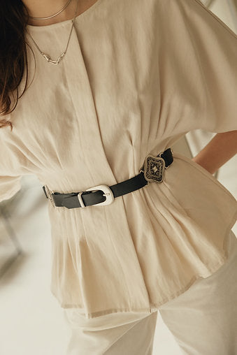 "Severina" leather belt