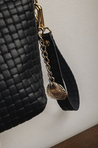 "La isla bonita" clutch bag, *limited*, black