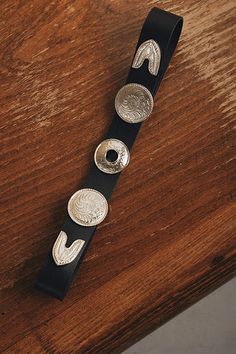 "More than a woman" leather belt