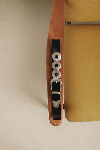 "Night fever" leather belt
