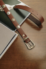 "All in you" leather belt
