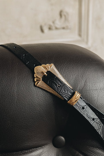 “Sweet one” leather belt