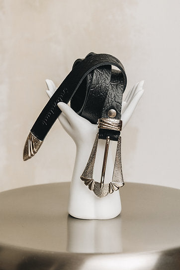 “Sweet one” leather belt