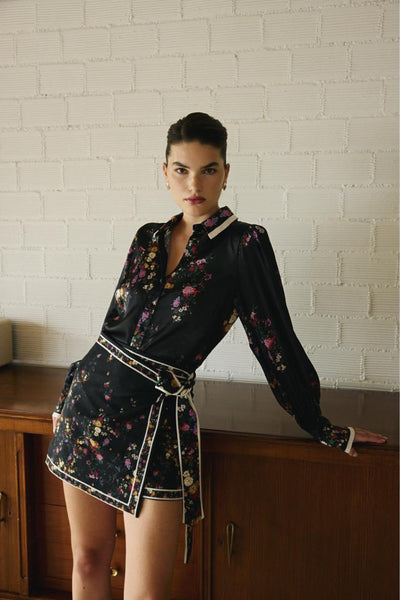 ELIZA SATIN SKIRT