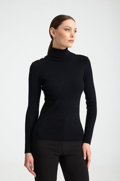 GRANDY Black SWEATER