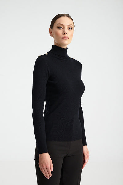 GRANDY Black SWEATER