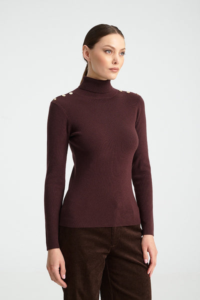 GRANDY Brown SWEATER
