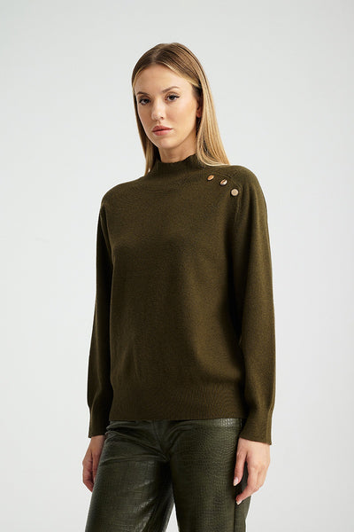 MAIDY Khaki SWEATER