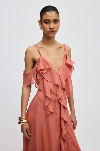 AGAPI DRESS SALMON