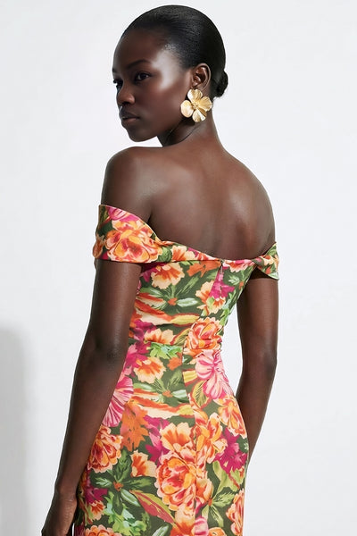 CLUB COLADA FLORAL DRESS