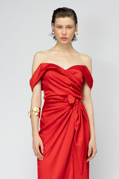 CLUB COLADA RED DRESS