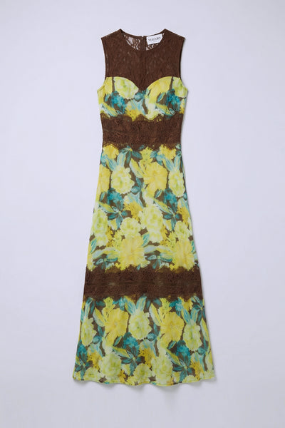 CLUB TROPICANA FLORAL DRESS