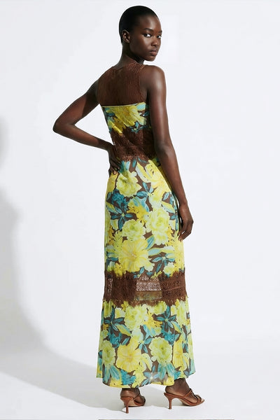 CLUB TROPICANA FLORAL DRESS