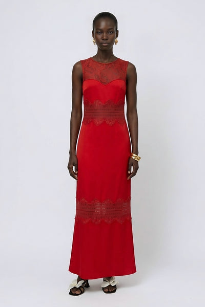 CLUB TROPICANA RED DRESS