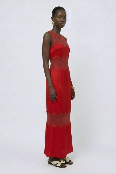 CLUB TROPICANA RED DRESS