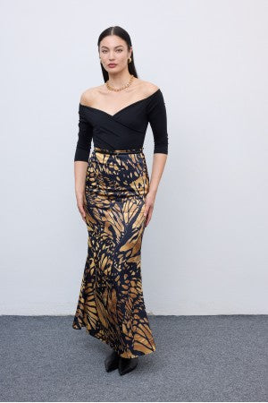 Butterfly Mosaic Mermaid Skirt