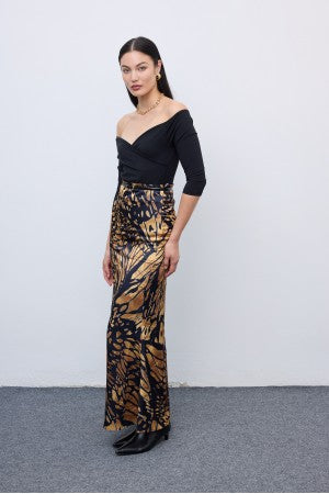 Butterfly Mosaic Mermaid Skirt