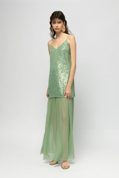 MIRAGE GLOW MINT DRESS
