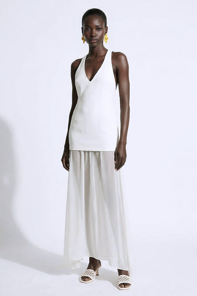 NECTARA WHITE DRESS