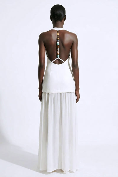 NECTARA WHITE DRESS