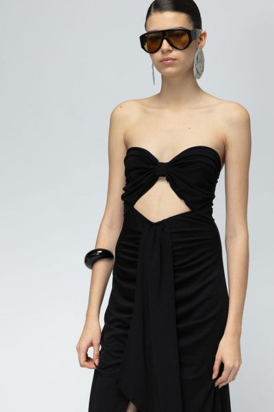 SAINT TROPEZ BLACK DRESS