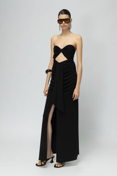 SAINT TROPEZ BLACK DRESS