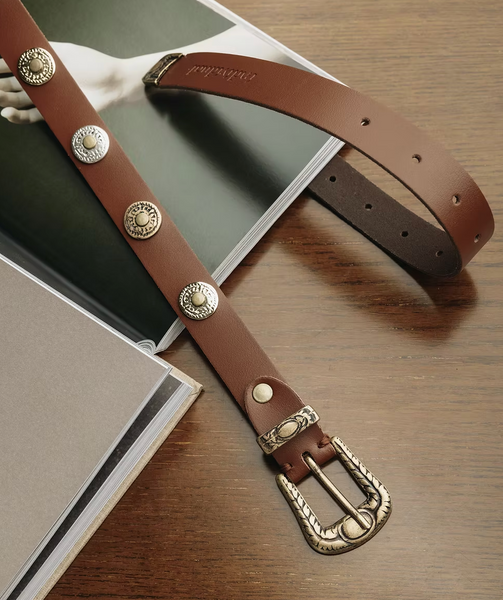 "All in you" leather belt